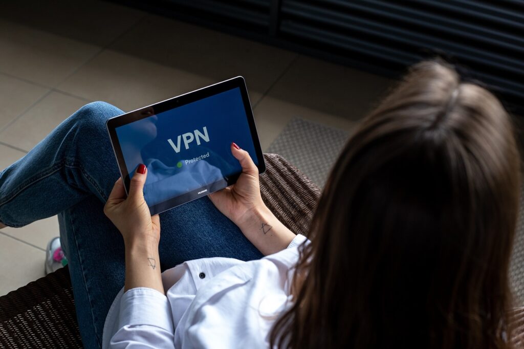 A VPN on a tablet.