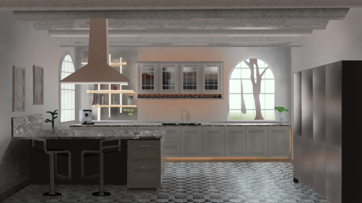 Ferry Godmother Kitchen